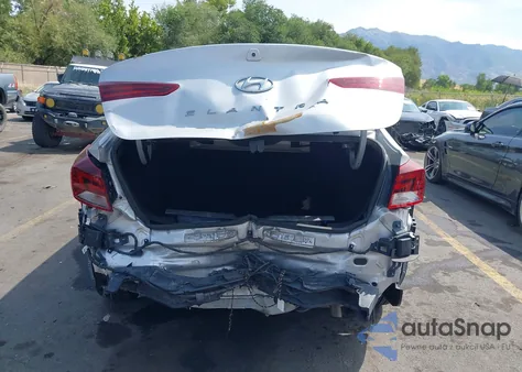 2019 Hyundai Elantra Value Edition из США, поврежденный, VIN KMHD84LF8KU876484